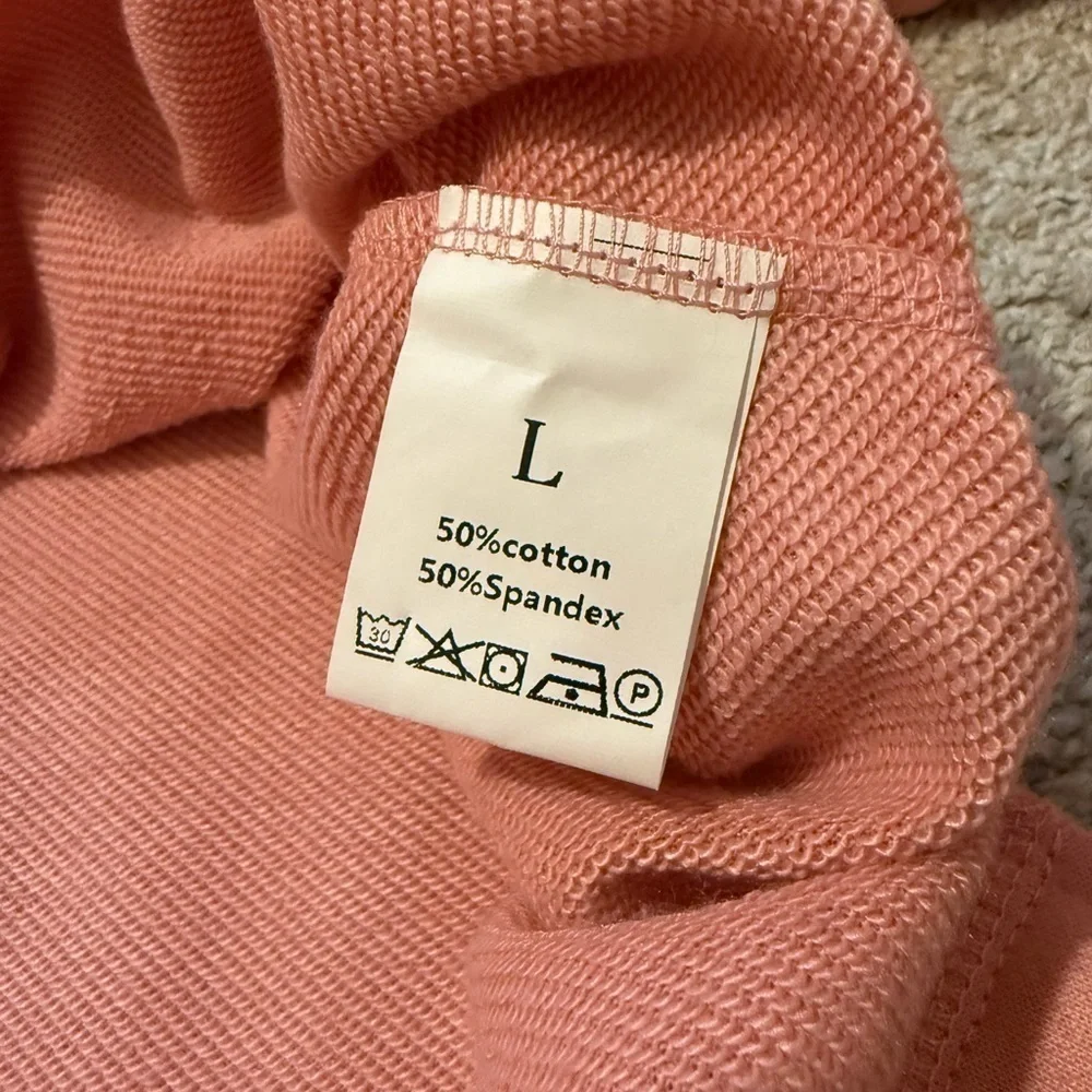 LOVE lightweight crewneck sweatshirt tunic
